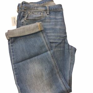NWT Old Navy Women's Light Blue Boyfriend Jeans